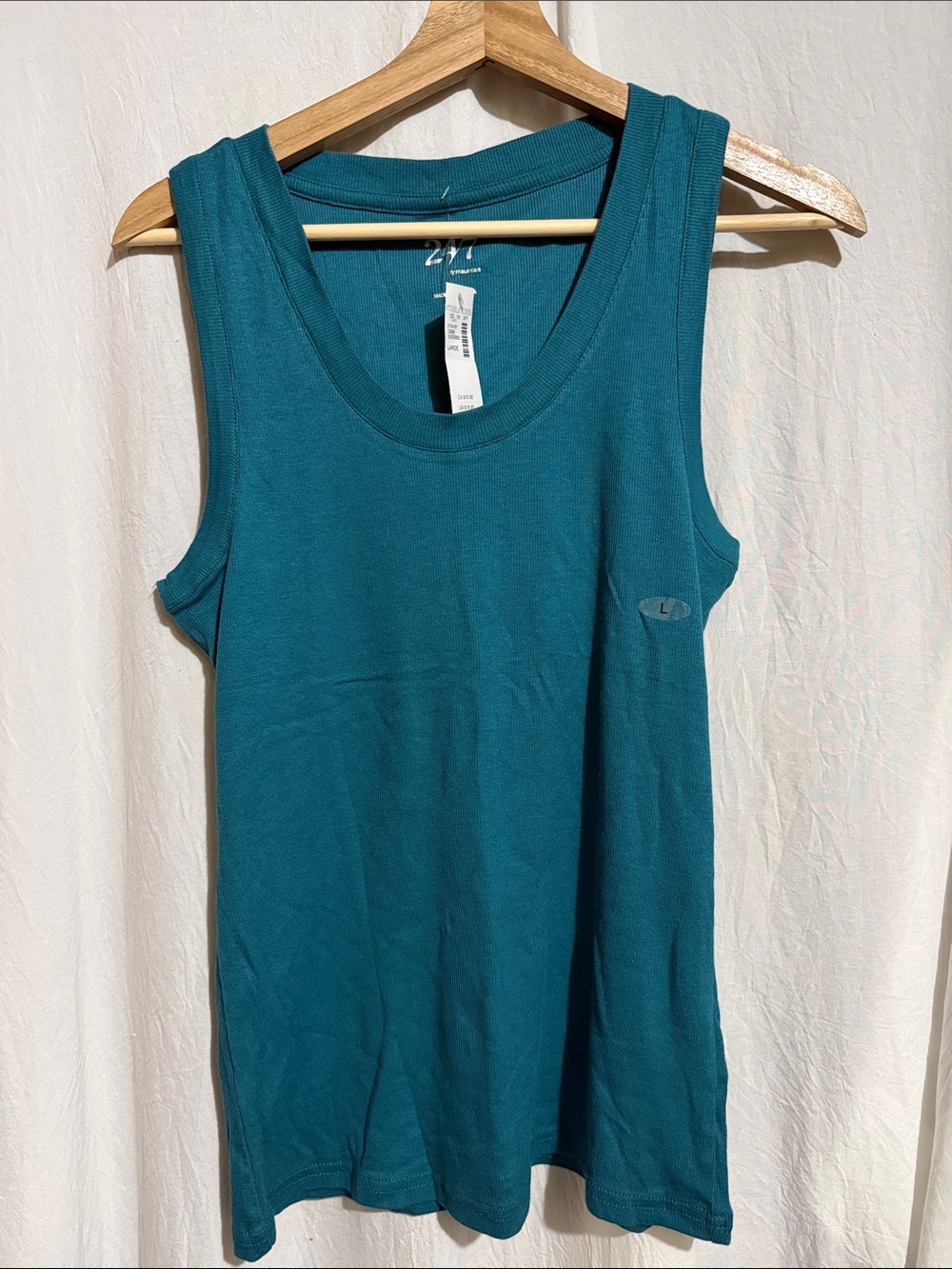 Maurices Teal Scoop Neck Tank Top